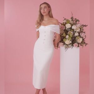 Odd Muse London - Ultimate Muse Bow Midi Dress